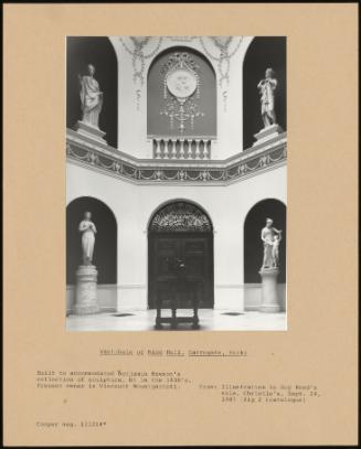 Vestibule of Nidd Hall, Harrogate, Yorks