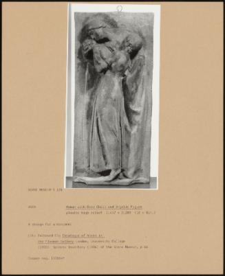 Woman with Dead Child and Angelic Figure