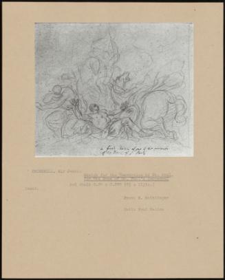 Sketch for the Conversion of St. Paul, for the Dome of St. Paul's Cathedrail