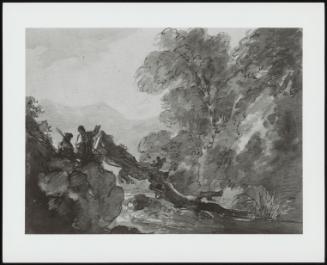 Landscape With Fallen Tree Across Ruies