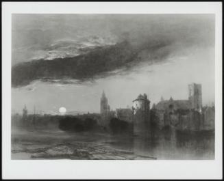 Moonlight Scene on the Rhine