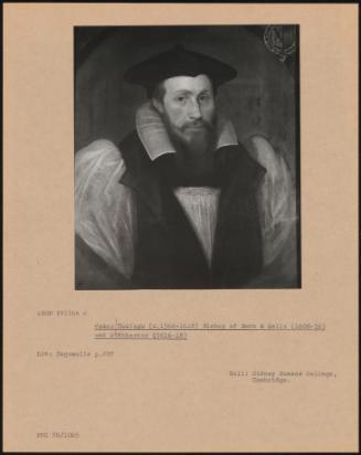 James Montagu (ca. 1568–1618) Bishop Of Bath & Wells (1608–16) And Winchester (1616–18)