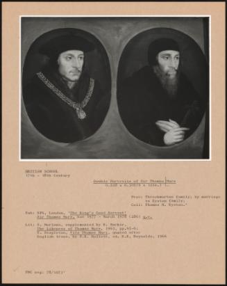 Double Portraits Of Sir Thomas More