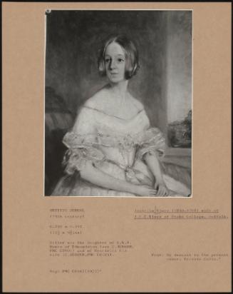 Isabella Elwes (1830-1868) Wife Of J H E Elwes Of Stoke College, Suffolk
