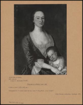 Portrait Of A Mother And Child