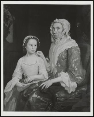 Portrait of an Elderly Lady and a Girl