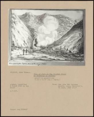 View of Part of the Sulphur Mines at Krusavig in Iceland