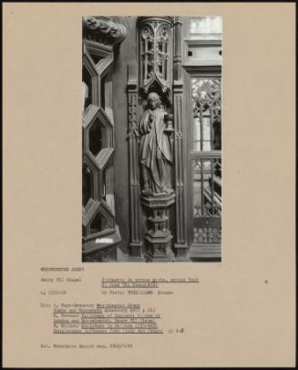 Statuette In Screen Niche, Around Tomb St John The Evangelist