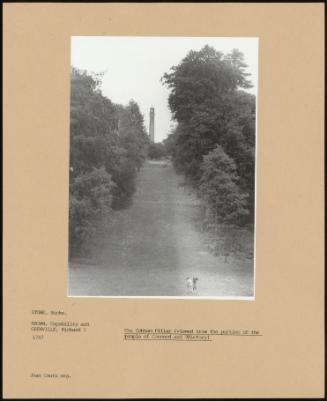 The Cobham Pillar (Viewed From the Portico of the Temple of Concord and Victory)