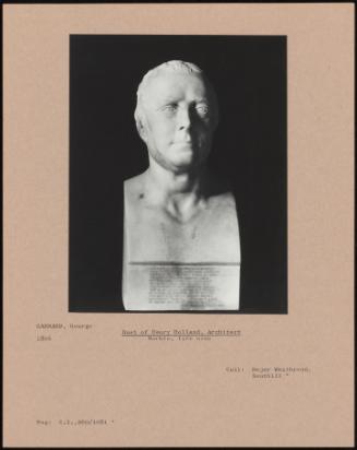 Bust of Henry Holland, Architect