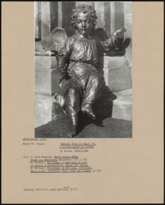 detail: Tomb Of Henry VII A Bronze Angel At Corner