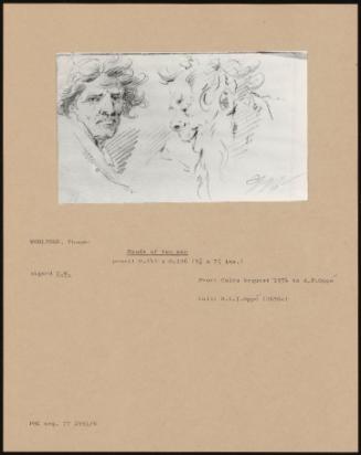 Heads Of Two Men