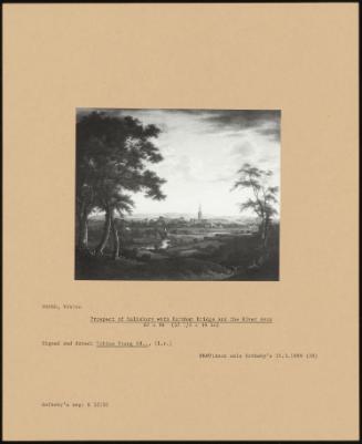 Prospect Of Salisbury With Harnham Bridge And The River Avon