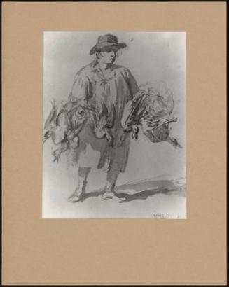 Man Carrying Ducks