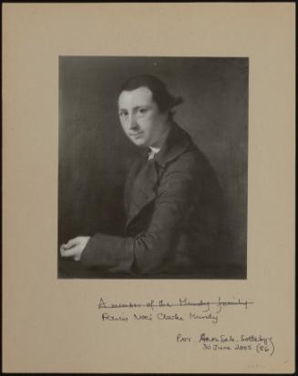 Portrait Of A Young Man Called ' Member Of Mundy Family ' Pl 43