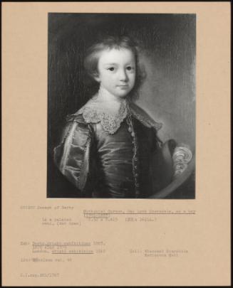 Nathaniel Curzon, 2nd Lord Scarsdale, As Boy (1751-1837)