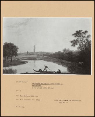 The Pagoda And The Palladian Bridge In Kew Gardens