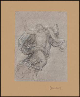 Christ Ascending (Study for 'the Ascension')