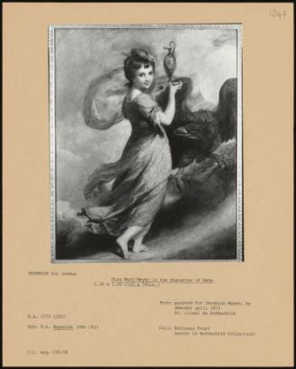 Miss Mary Meyer in the Character of Hebe