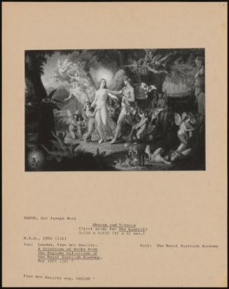 Oberon And Titania (First Study Of The Quarrel)