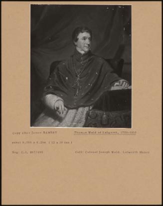 Thomas Weld Of Lulworth, 1750-1810