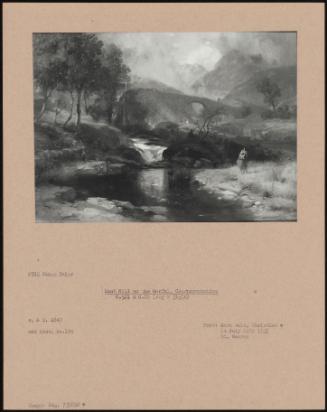 Nant Mill On The Gorfal, Caernarvonshire