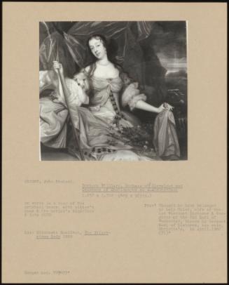 Barbara Villiers, Duchess Of Cleveland And Countess Of Castlemayne As A Shepherdess