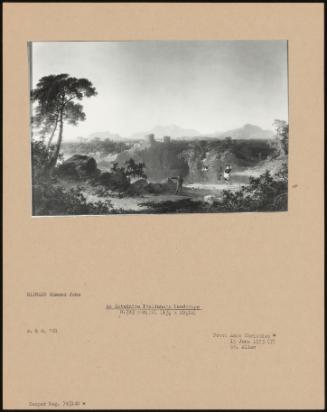 An Extensive Italianate Landscape