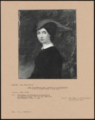 Lady Elizabeth Hay, Duchess Of Wellington