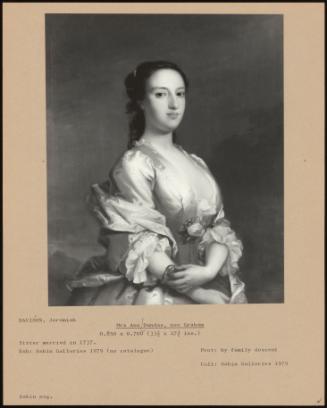 Mrs Ann Dundas, Nee Graham