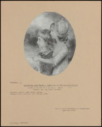 Charlotte And Thomas, Children Of 4th Lord Clifford