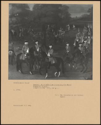 General Richard Onslow Inspecting The Horse Grenadier Guards