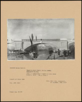 Regent's Dock Viaduct On The London Blackwall