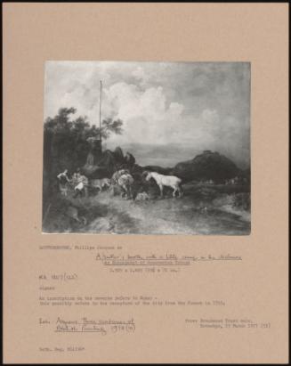 A Sutler's Booth With A Little Camp In The Distance; An Encampment Of Hanoverian Troops