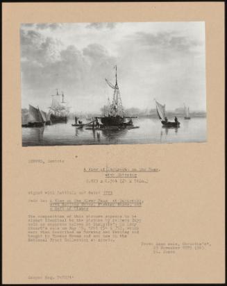 A View Of Dordrecht On The Maas, With Shipping