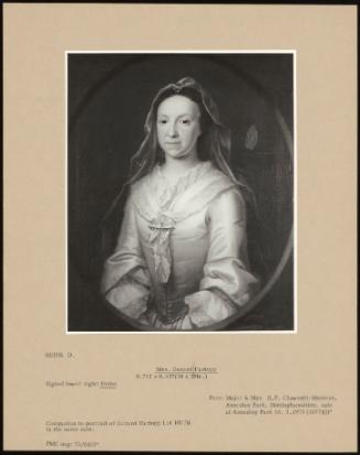 Mrs. Gerard Hartopp