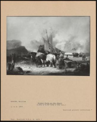 Fisher Folk on the Shore