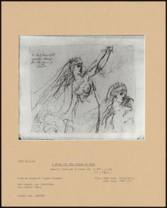A Study For The Figure Of Dido