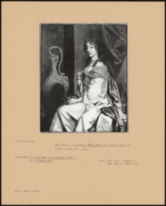 Mary Bagot, Countess Of Middlesex And Dorset (1645-79)