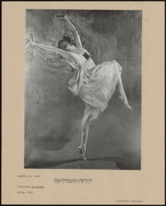 Anna Pavlova As A Bacchante