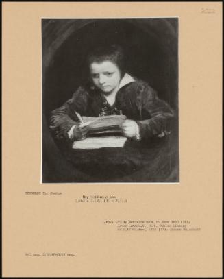 Boy Holding A Pen