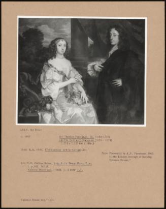 Sir Thomas Fanshawe, Kt. (1628-1705) And His First Wife Margaret (1635 - 1674)