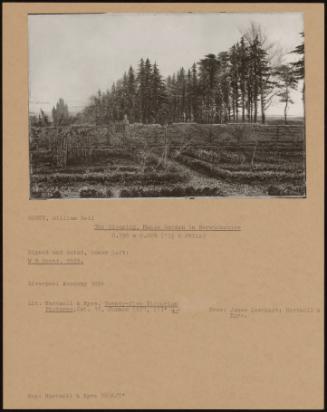 The Gloaming, Manse Garden In Berwickshire