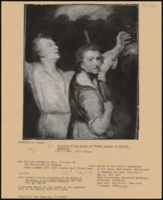 Portrait Of The Artist And Thomas Jarvis As Adoring Shepherds