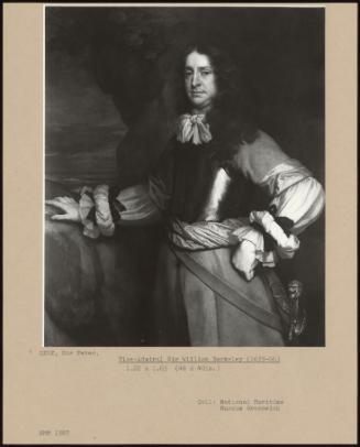 Vice-Admiral Sir William Berkeley (1639-66)