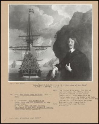 Peter Pett (1610-70? ) With The 'sovereign Of The Seas'