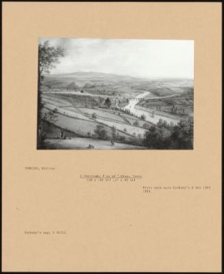 A Panoramic View Of Totnes, Devon
