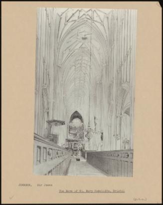 The Nave Of St. Mary Redcliffe, Bristol