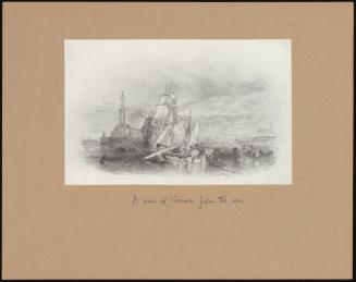 A View Of Genoa From The Sea