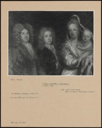 A Large Unidentified Family Group- (Details Only)